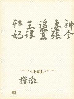 邪王追妻神医狂妃很嚣张全文免费