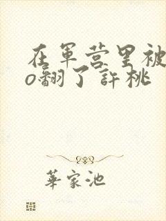 在军营里被cao翻了许桃