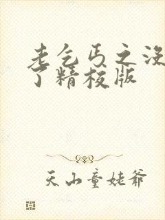 老乞丐之没完没了精校版