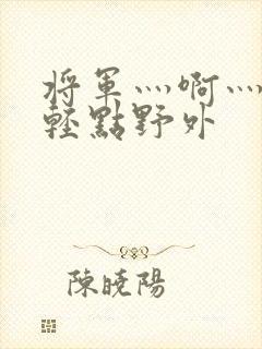 将军灬啊灬啊灬轻点野外