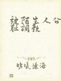 被陌生人公开羞耻调教