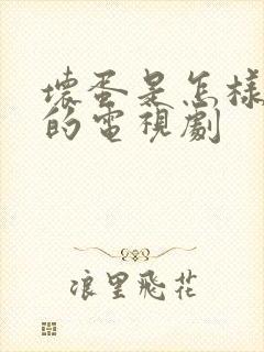 坏蛋是怎样炼成的电视剧