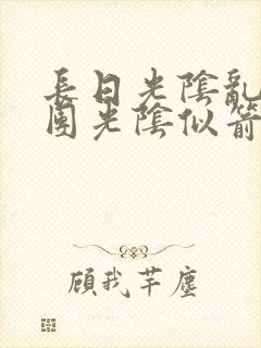 长日光阴乱作一团光阴似箭教主