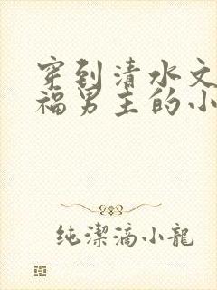 穿到清水文里造福男主的小说