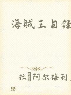 海贼王目录