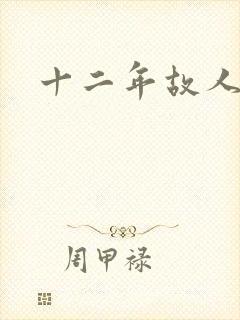 十二年故人戏