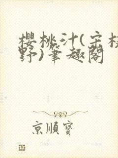 樱桃汁(宋枝江野)笔趣阁