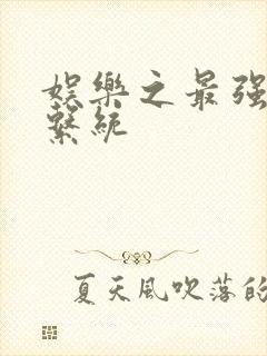 娱乐之最强炮王系统