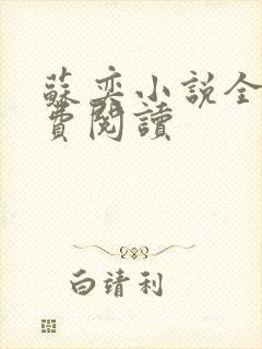 苏奕小说全文免费阅读