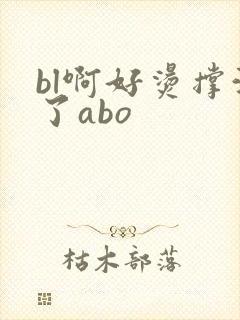 bl啊好烫撑满了abo