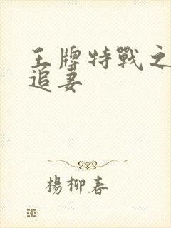 王牌特战之军少追妻