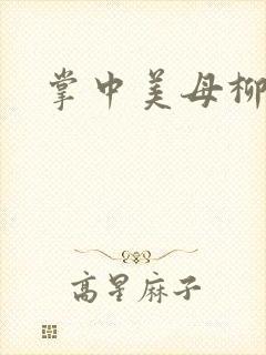 掌中美母柳玉茹