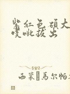 紫红色硕大噗呲噗呲拔出