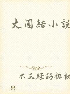 大团结小说全文