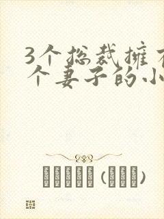 3个总裁拥有一个妻子的小说