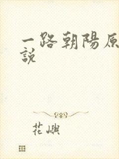 一路朝阳原著小说
