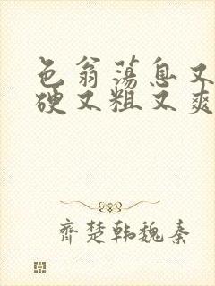 色翁荡息又大又硬又粗又爽电影