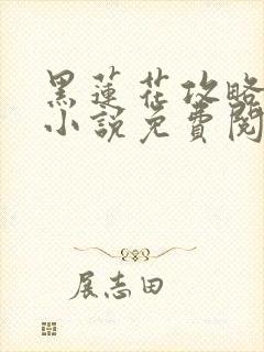 黑莲花攻略手册小说免费阅读全文