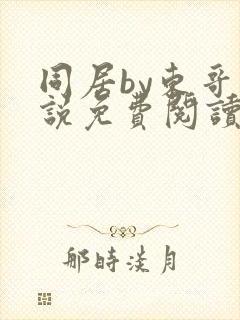 同居by东哥小说免费阅读全文无弹窗