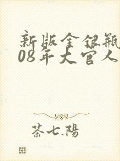 新版金银瓶2008年大官人