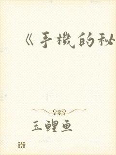 《手机的秘密》