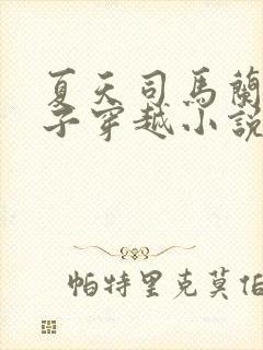 夏天司马兰九皇子穿越小说笔趣阁