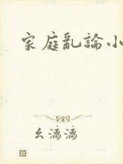 家庭乱论小说