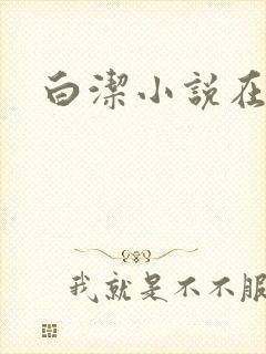 白洁小说在线