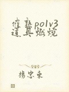 催熟po1v3道具燃烧