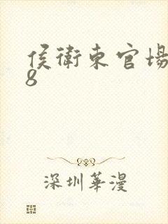 侯卫东官场笔记8