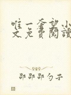 唯一奢望小说全文免费阅读