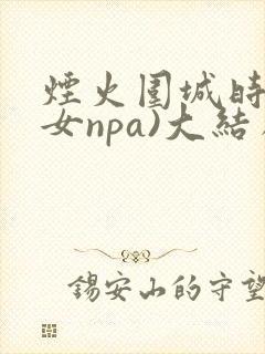 烟火围城时(父女npa)大结局