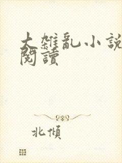 大杂乱小说目录阅读