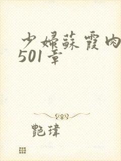 少妇苏霞肉欲第501章