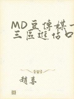 MD豆传媒一二三区进站口