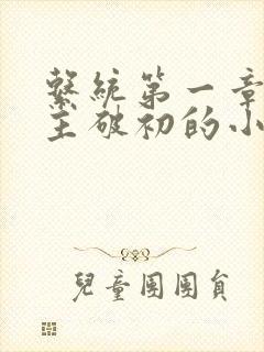 系统第一章给宿主破初的小说