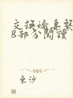 交换娇妻系列38部分阅读