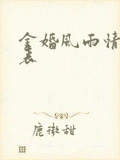 金婚风雨情演员表