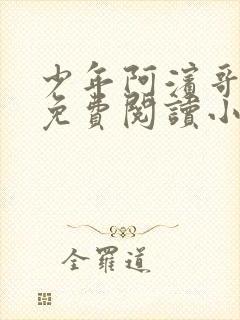 少年阿滨哥全文免费阅读小说