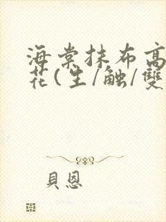 海棠抹布高岭之花(生/触/双)