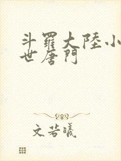 斗罗大陆小说绝世唐门