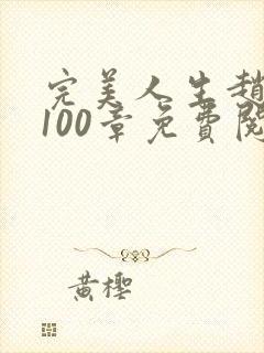 完美人生赵雅玉100章免费阅读