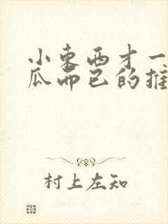 小东西才一根黄瓜而已的推荐书