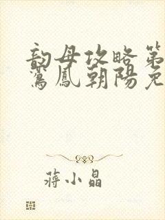 韵母攻略第二部鸾凤朝阳免费阅读