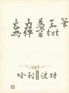 火力为王笔趣阁无弹窗txt