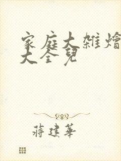 家庭大杂烩小说大全儿