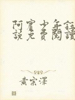 阿宾少年钰慧小说免费阅读笔趣阁