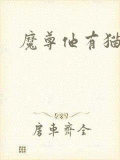 魔尊他有猫了