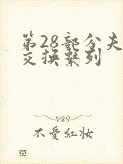 第28部分夫妇交换系列