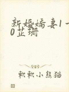 新婚娇妻1一40芷珊